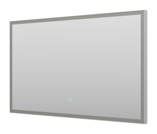 Зеркало с подсветкой Misty Веритате 100см серый